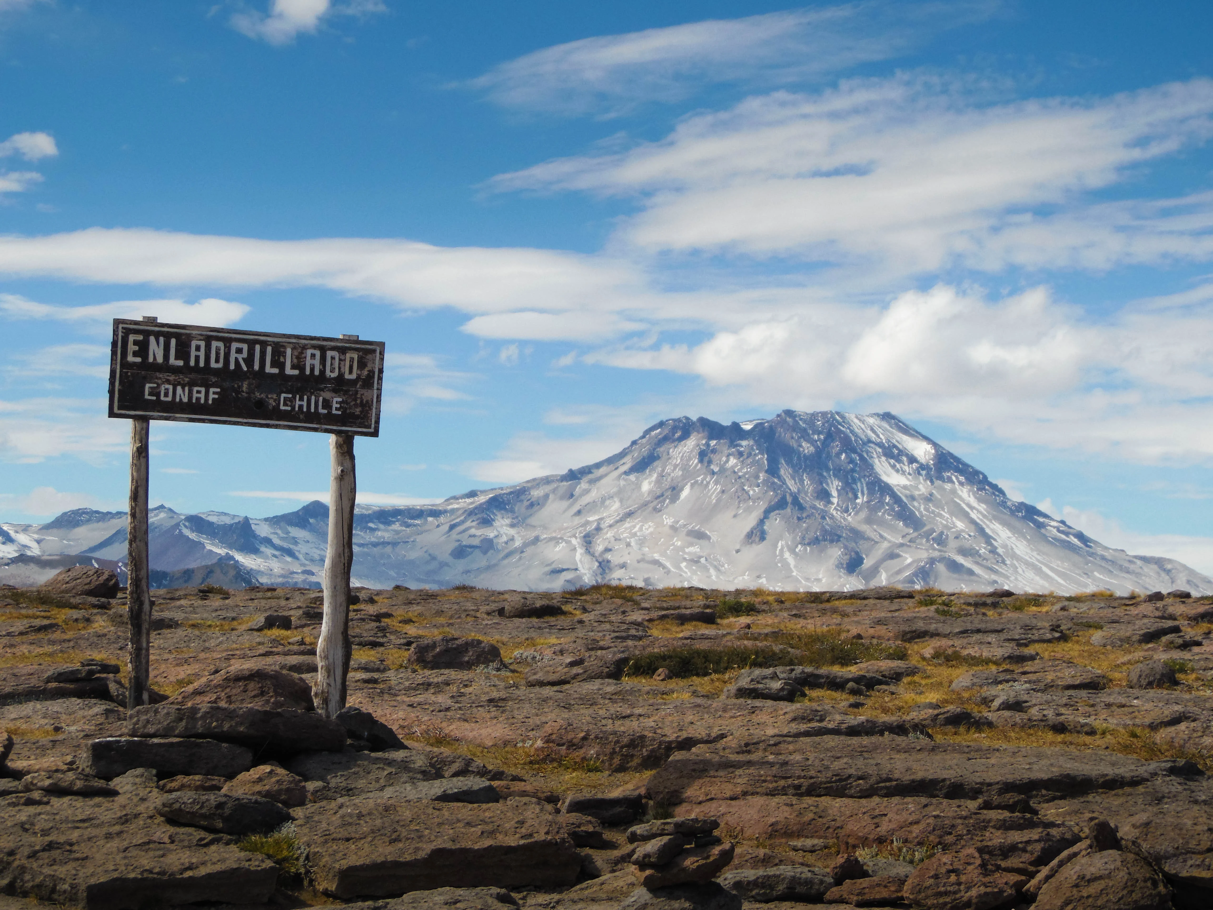 Enladrillado, Altos de Lircay